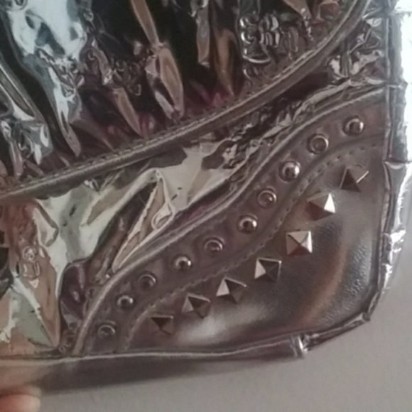 SOLD vintage 90's Baby phat silver shoulder bag - Picture 6 of 7